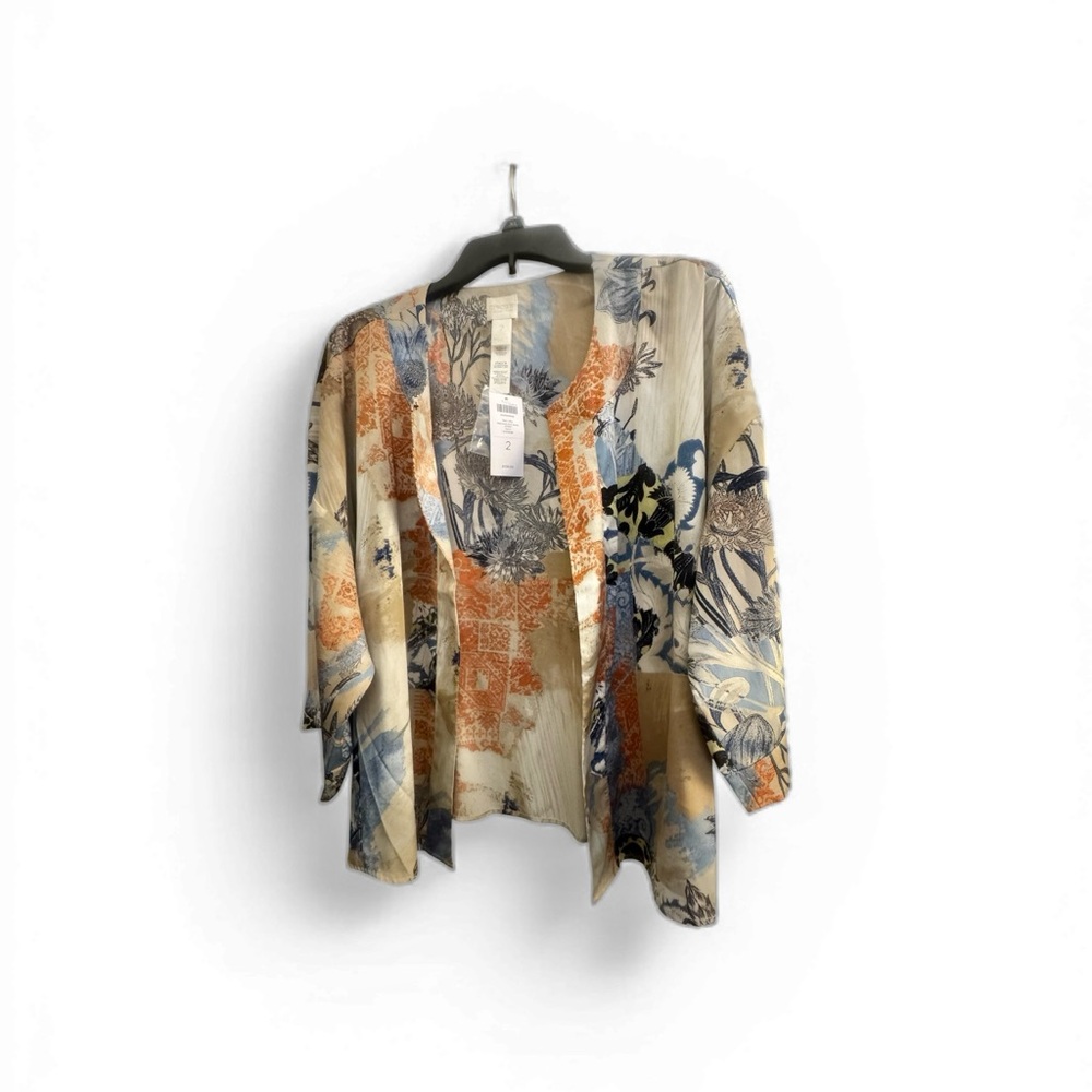New Chicos Women’s Size 2x Jacket Blouse - Picture 8 of 9